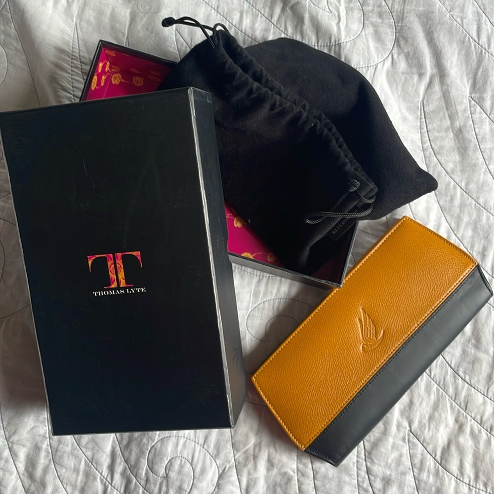 NIB Thomas Lyte leather wallet